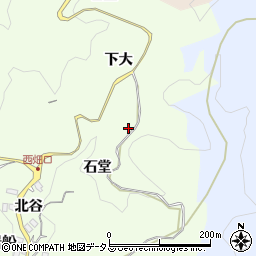 京都府木津川市加茂町岩船石堂周辺の地図
