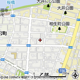 三重県津市相生町360周辺の地図