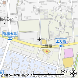 静岡県磐田市上万能503-1周辺の地図
