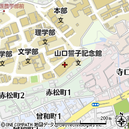 百年記念館周辺の地図