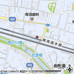 愛知県豊橋市大岩町西郷内4周辺の地図