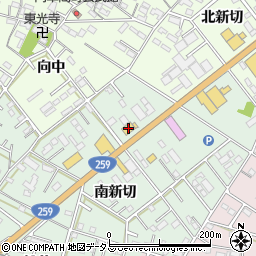 東愛知日産豊橋高師店周辺の地図