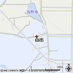 三重県伊賀市山出613周辺の地図