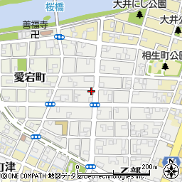 三重県津市相生町161周辺の地図