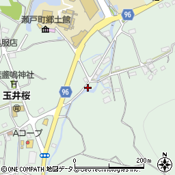 岡山県岡山市東区瀬戸町観音寺608周辺の地図