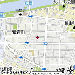 三重県津市相生町169周辺の地図