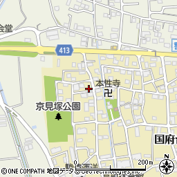 静岡県磐田市国府台623周辺の地図