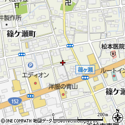 静岡県浜松市中央区篠ケ瀬町1077周辺の地図