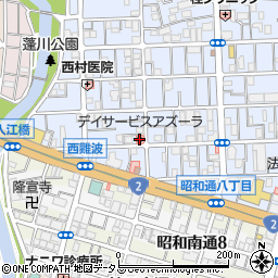 ＰｉａｚｚａＡｚｚｕｒｒａ周辺の地図