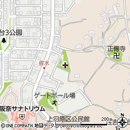 田原台6号公園周辺の地図