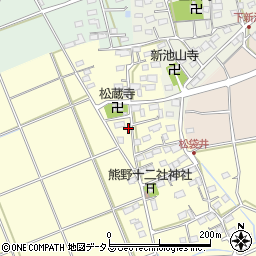 静岡県袋井市松袋井17周辺の地図