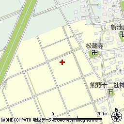 静岡県袋井市松袋井周辺の地図