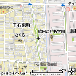 千石東自治会館周辺の地図