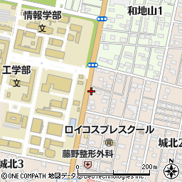 マンツーマン英会話Ｉ‐ＭＡＫＥ　浜松・静大前校周辺の地図