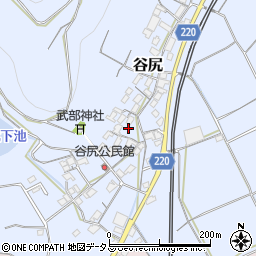 岡山県岡山市東区谷尻195周辺の地図