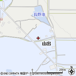 三重県伊賀市山出599周辺の地図