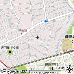兵庫県神戸市東灘区御影山手2丁目11-20周辺の地図