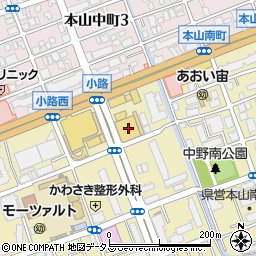 株式会社ヤナセ　神戸支店周辺の地図