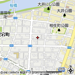 三重県津市相生町348周辺の地図