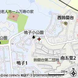 あなぶきパーク鈴蘭台第２団地駐車場周辺の地図