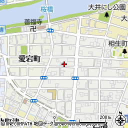 三重県津市相生町186周辺の地図