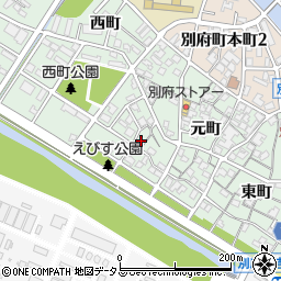 兵庫県加古川市別府町元町136周辺の地図