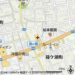 静岡県浜松市中央区篠ケ瀬町1108周辺の地図