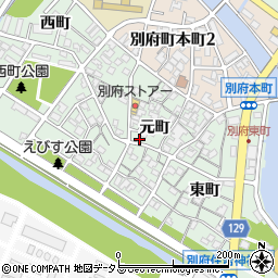 兵庫県加古川市別府町元町18周辺の地図