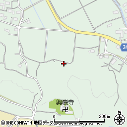 静岡県菊川市東横地周辺の地図