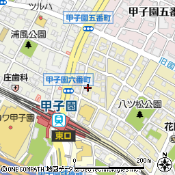 メディカル神戸周辺の地図