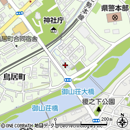 三重県津市鳥居町90周辺の地図