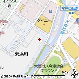 兵庫県西宮市東浜町1周辺の地図