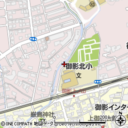 兵庫県神戸市東灘区御影山手1丁目13-3周辺の地図