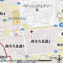 大阪府守口市南寺方北通2丁目1周辺の地図