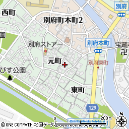 兵庫県加古川市別府町元町9周辺の地図