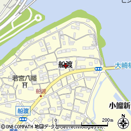 愛知県豊橋市船渡町船渡周辺の地図