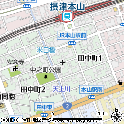 〒658-0081 兵庫県神戸市東灘区田中町の地図