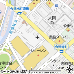 県営西宮今津住宅周辺の地図