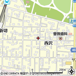 愛知県豊橋市高師町西沢60周辺の地図