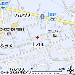 愛知県豊橋市雲谷町上ノ山219周辺の地図