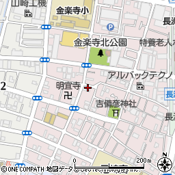 株式会社タツミマシン　金楽寺工場周辺の地図