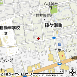 静岡県浜松市中央区篠ケ瀬町947周辺の地図