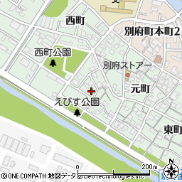 兵庫県加古川市別府町元町121周辺の地図