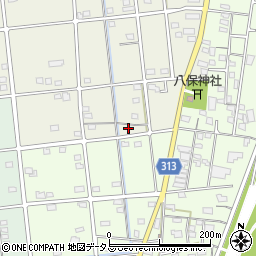 静岡県浜松市中央区中野町4306周辺の地図