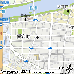 三重県津市相生町201周辺の地図