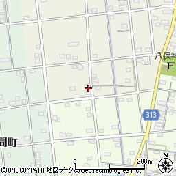 静岡県浜松市中央区中野町4284周辺の地図