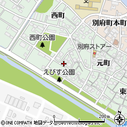 兵庫県加古川市別府町元町120周辺の地図