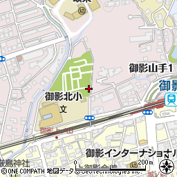 兵庫県神戸市東灘区御影山手1丁目15-1周辺の地図