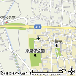 静岡県磐田市国府台614周辺の地図