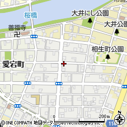逢坂屋周辺の地図